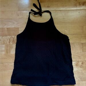 NWT Elegant Black gap Women's Halter Top